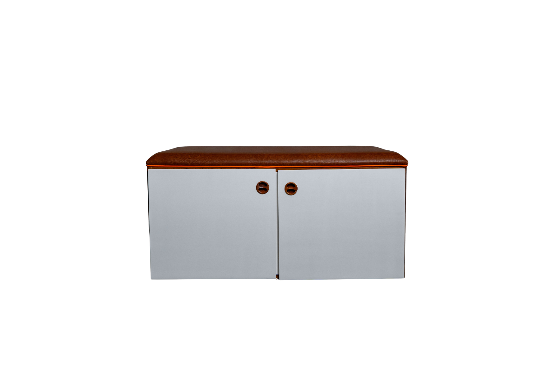 Meuble de rangement banquette vintage