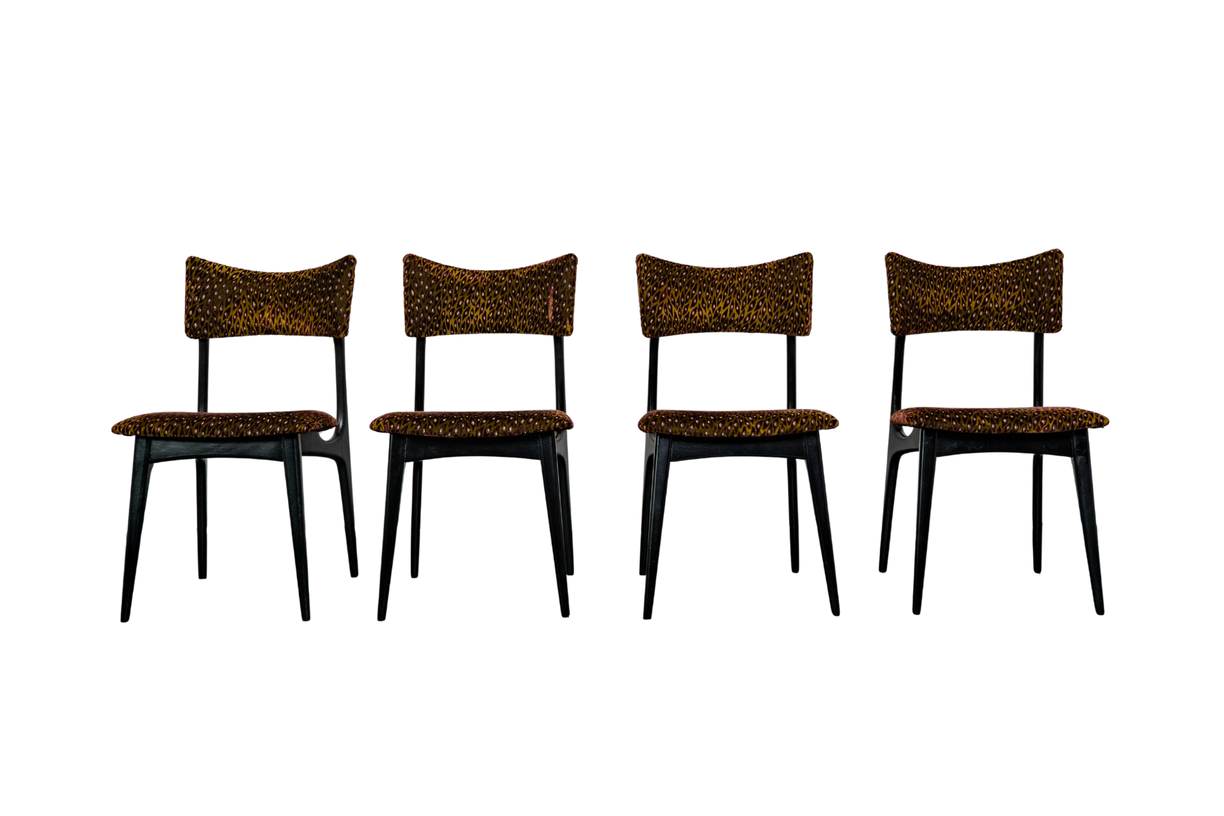 Set de 4 chaises modernistes dans le style d'Alfred Hendrickx