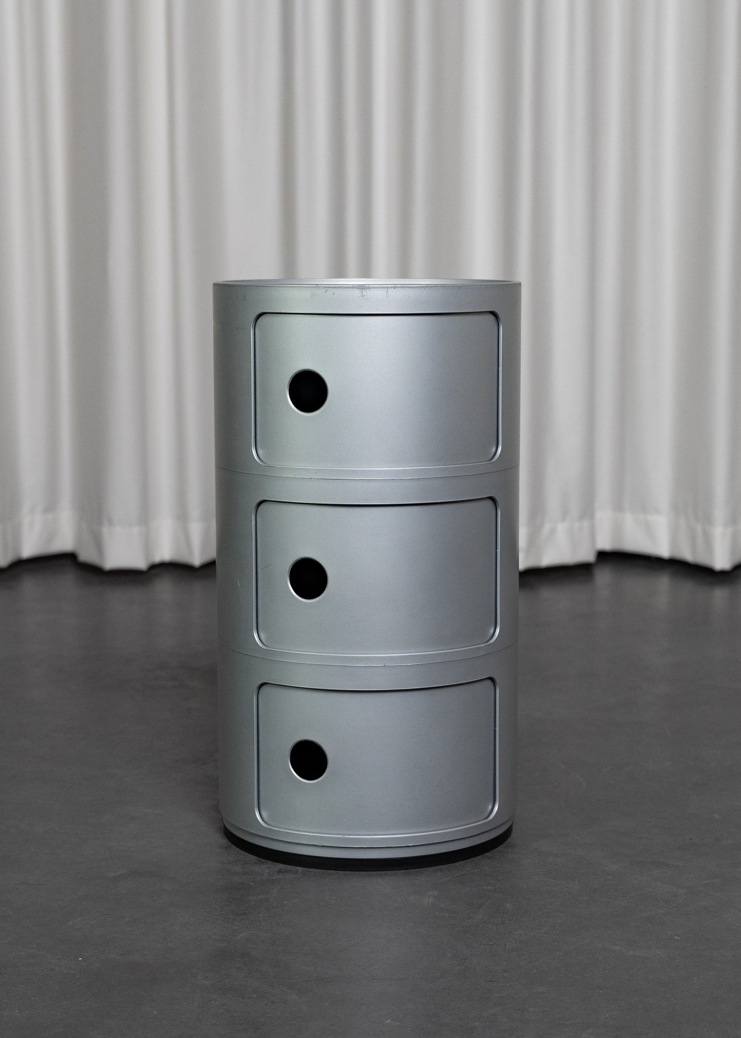 Componibili argenté par Anna Castelli Ferrieri pour Kartell, Italie, 1969