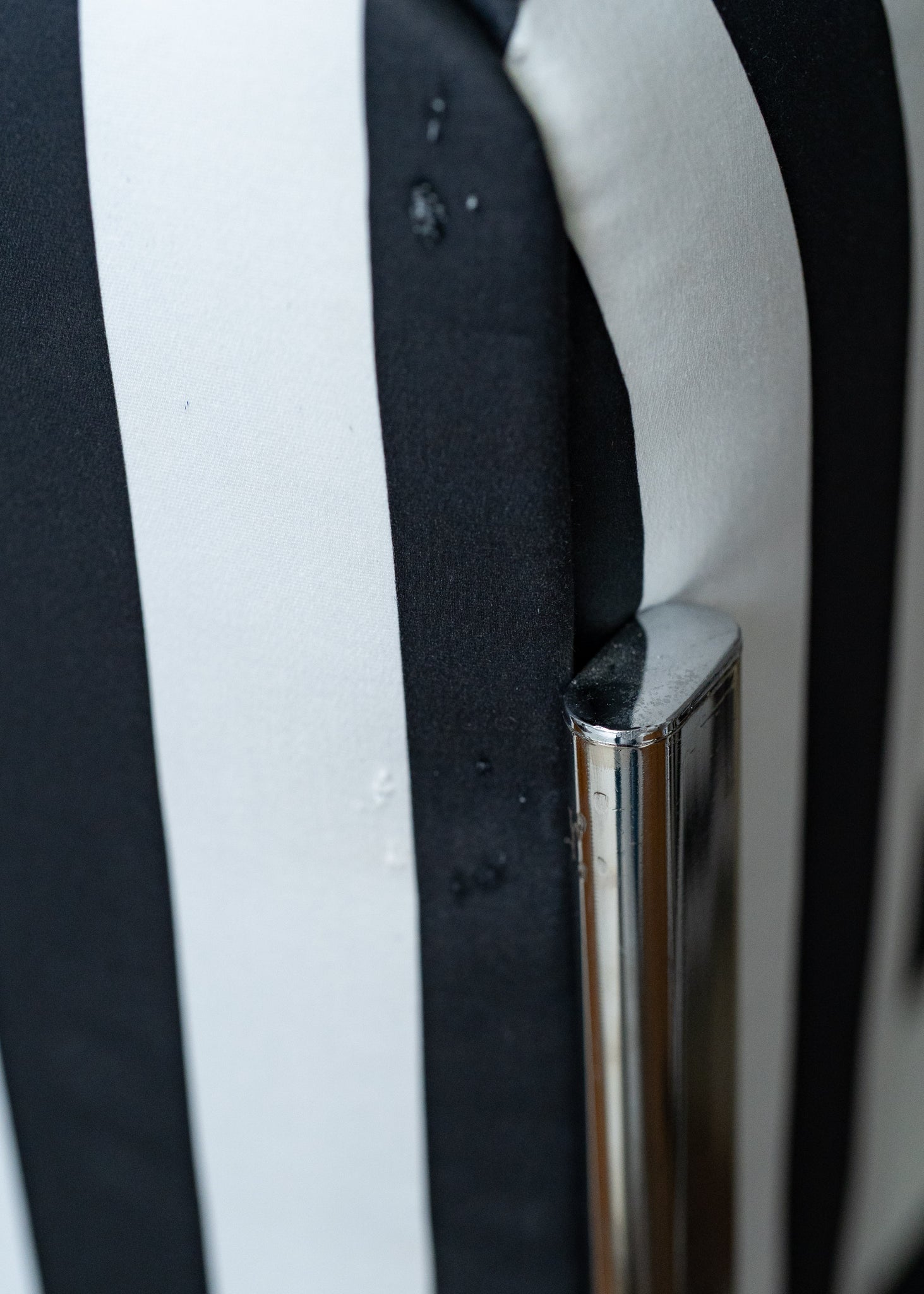 Couple de chauffeuses Seventie's stripe