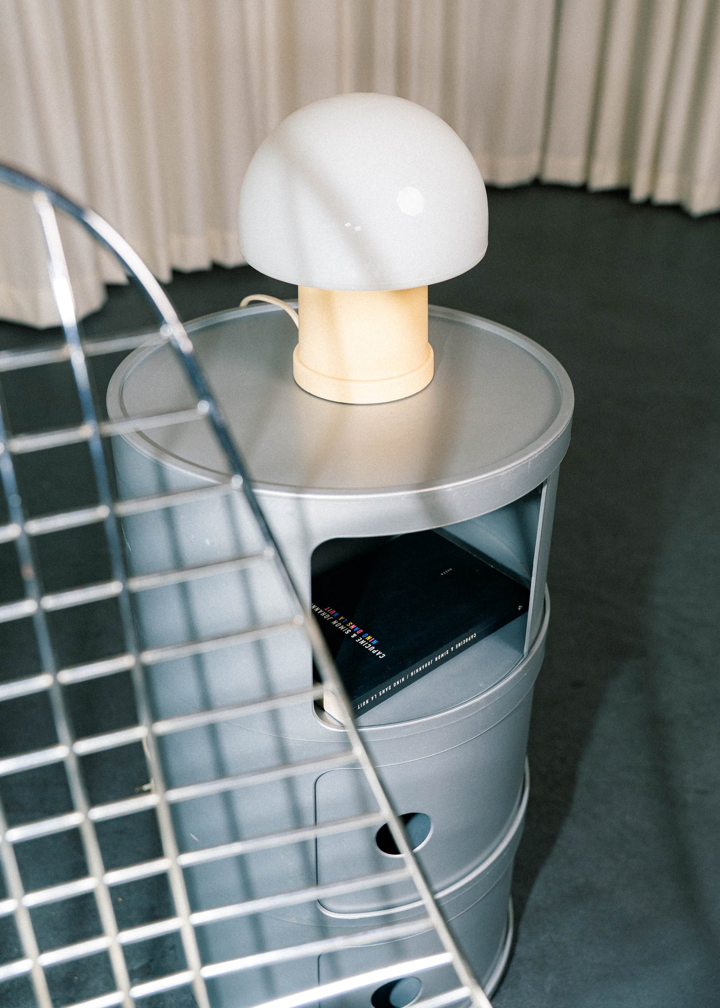 Componibili argenté par Anna Castelli Ferrieri pour Kartell, Italie, 1969