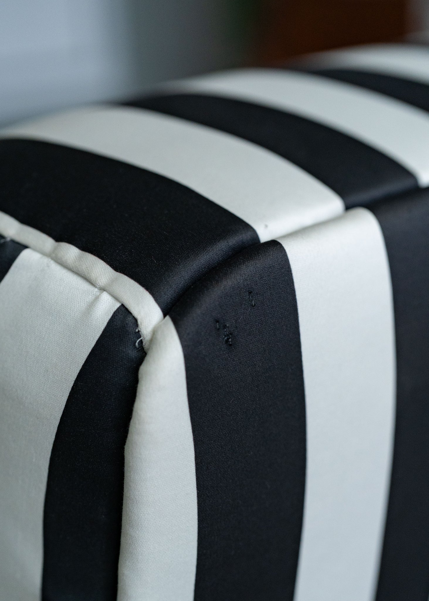 Couple de chauffeuses Seventie's stripe