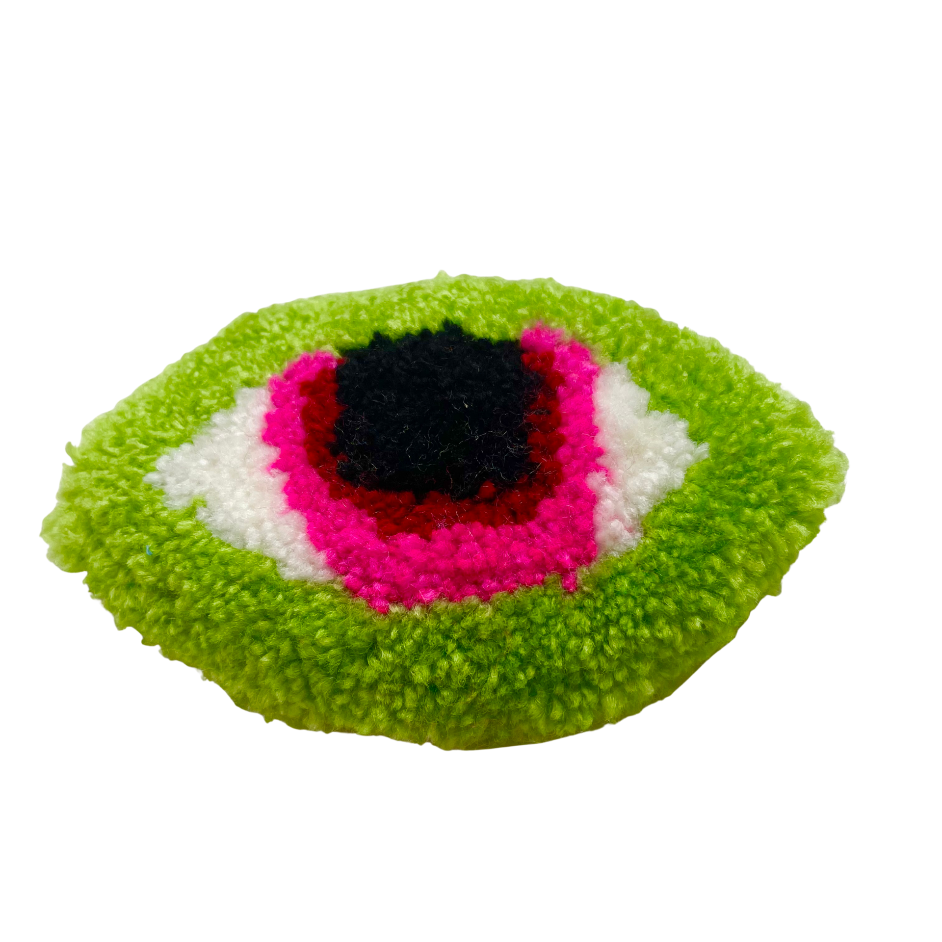 Oeil n°10, Bleu Noiir, tufting, 2023