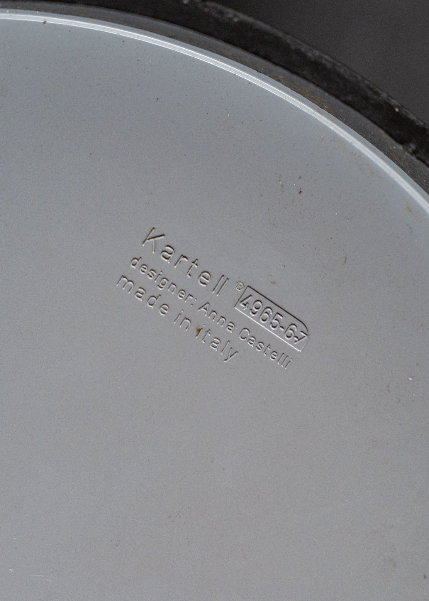 Componibili argenté par Anna Castelli Ferrieri pour Kartell, Italie, 1969