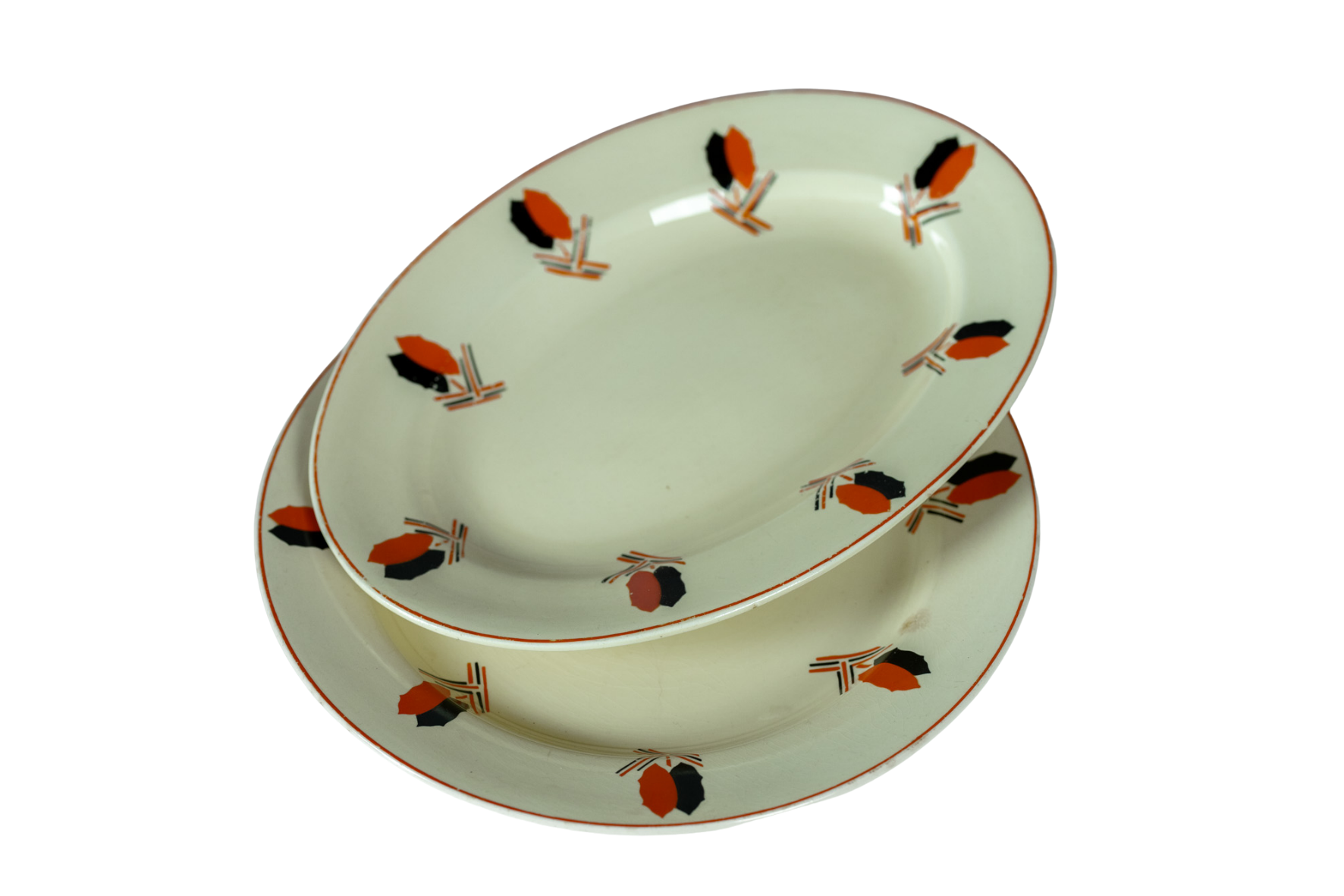 Plat de service vintage en céramique de Nimy