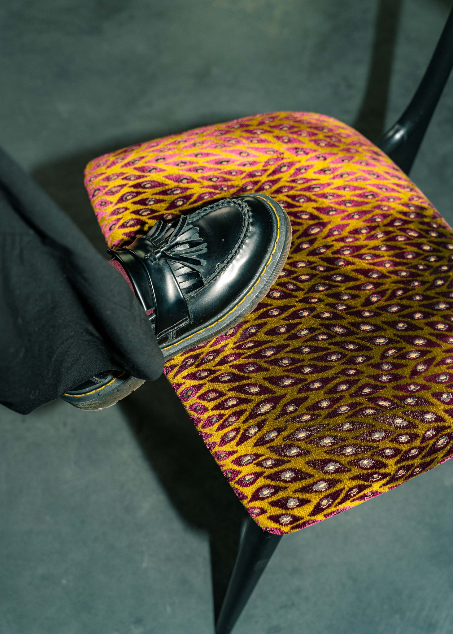 Set de 4 chaises modernistes dans le style d'Alfred Hendrickx