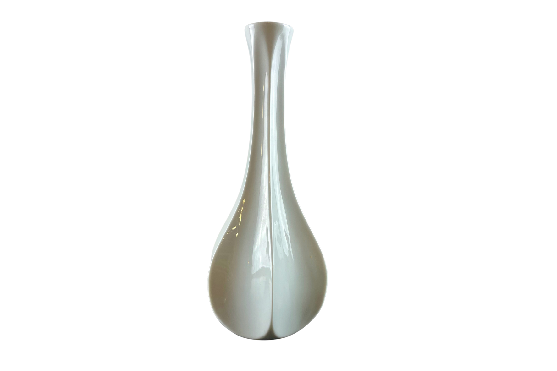 Vase en forme de goutte Gerold Porzellan, Bavaria, West Germany