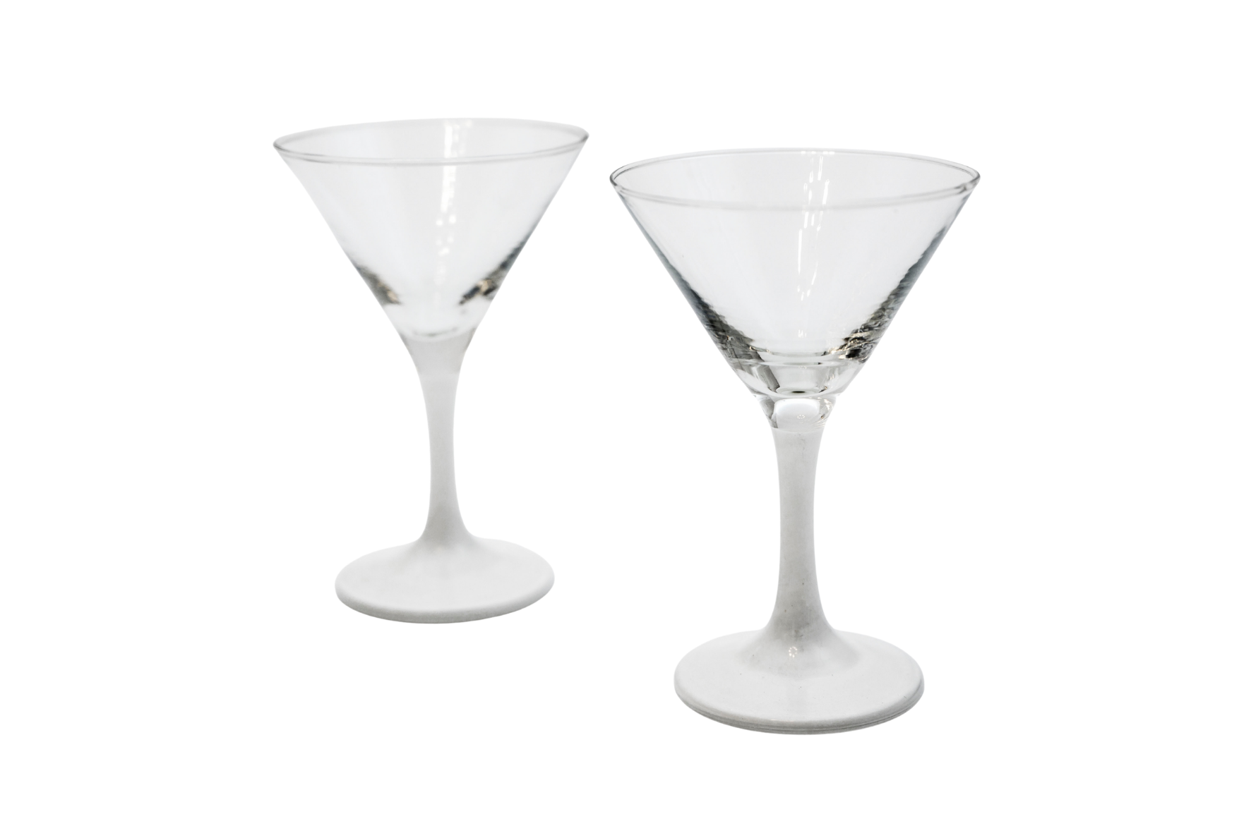 Couple de verres à cocktail vintage