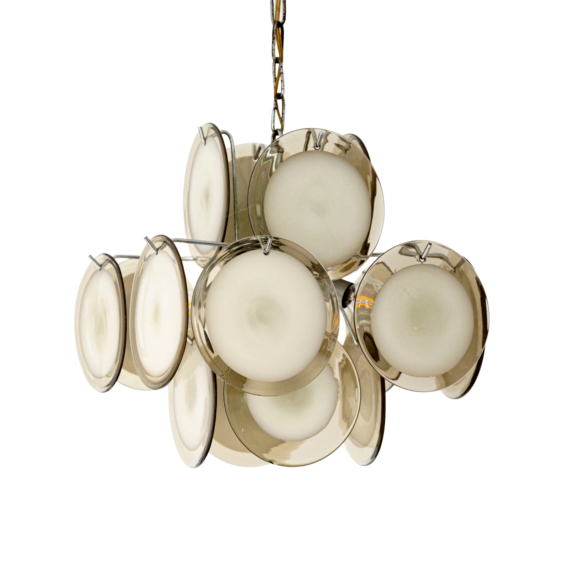 Suspension Disc par Gino Vistosi pour Vistosi, circa 1960