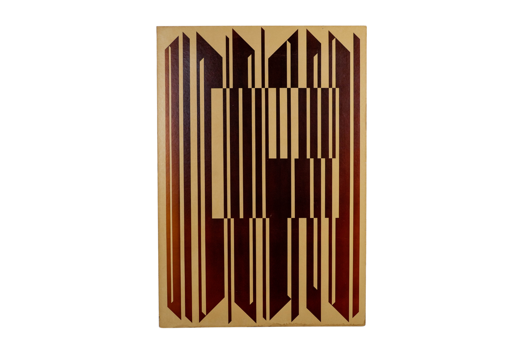 Reproduction de la sérigraphie "Harpe" par Victor Vasarely en 1982