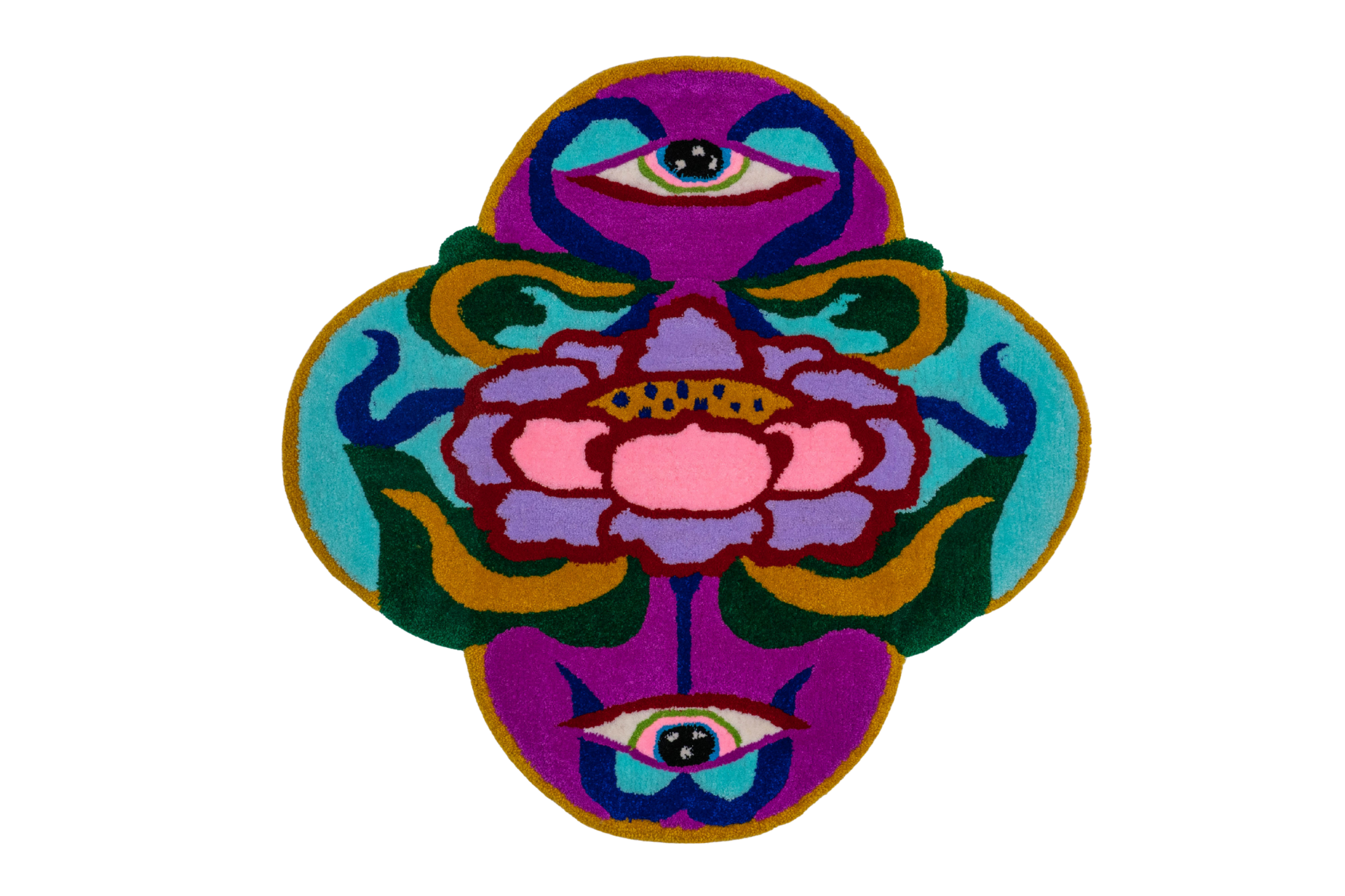 The inner light, Bleu Noiir, Tufting, 2024