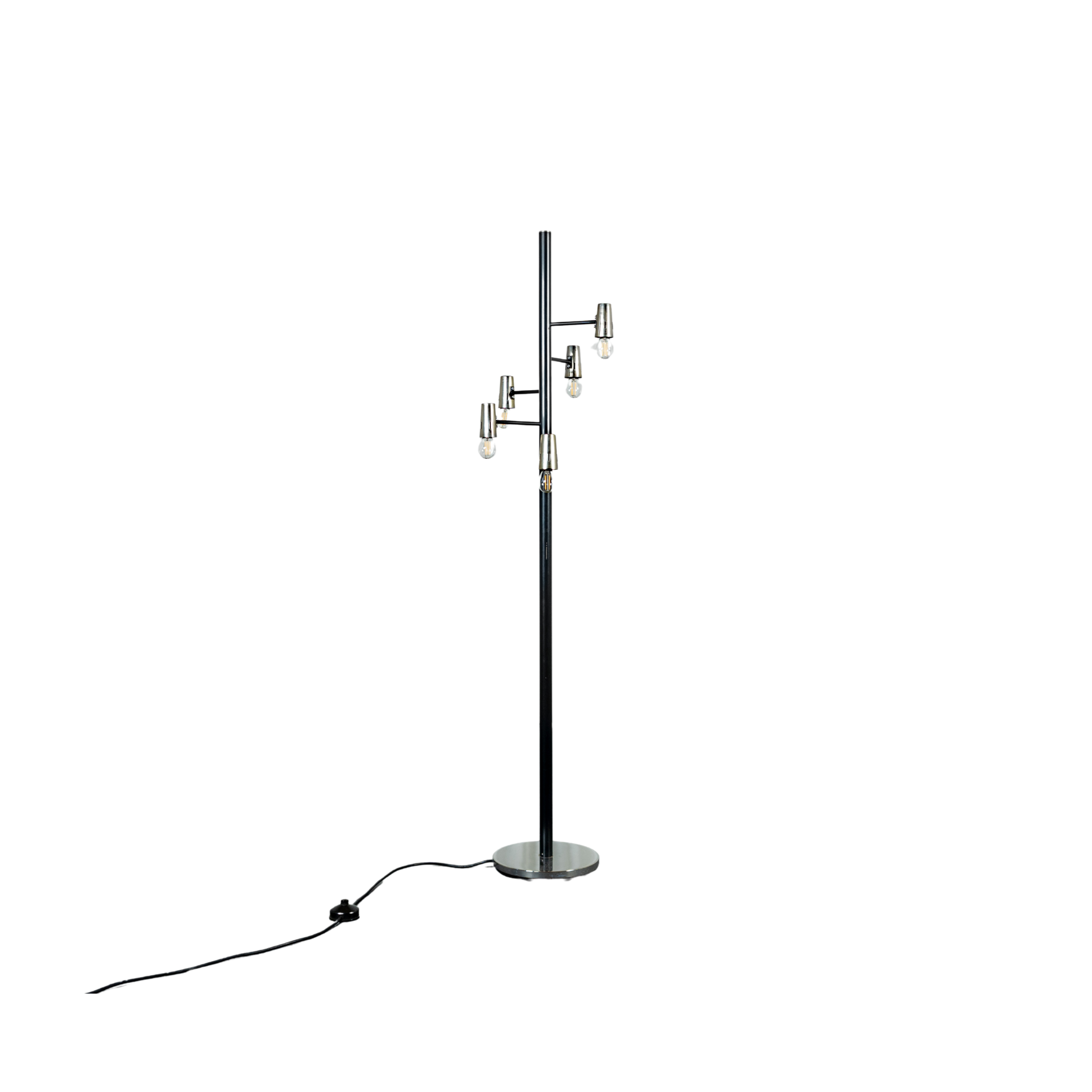 Lampe sur pied 5 feux vintage
