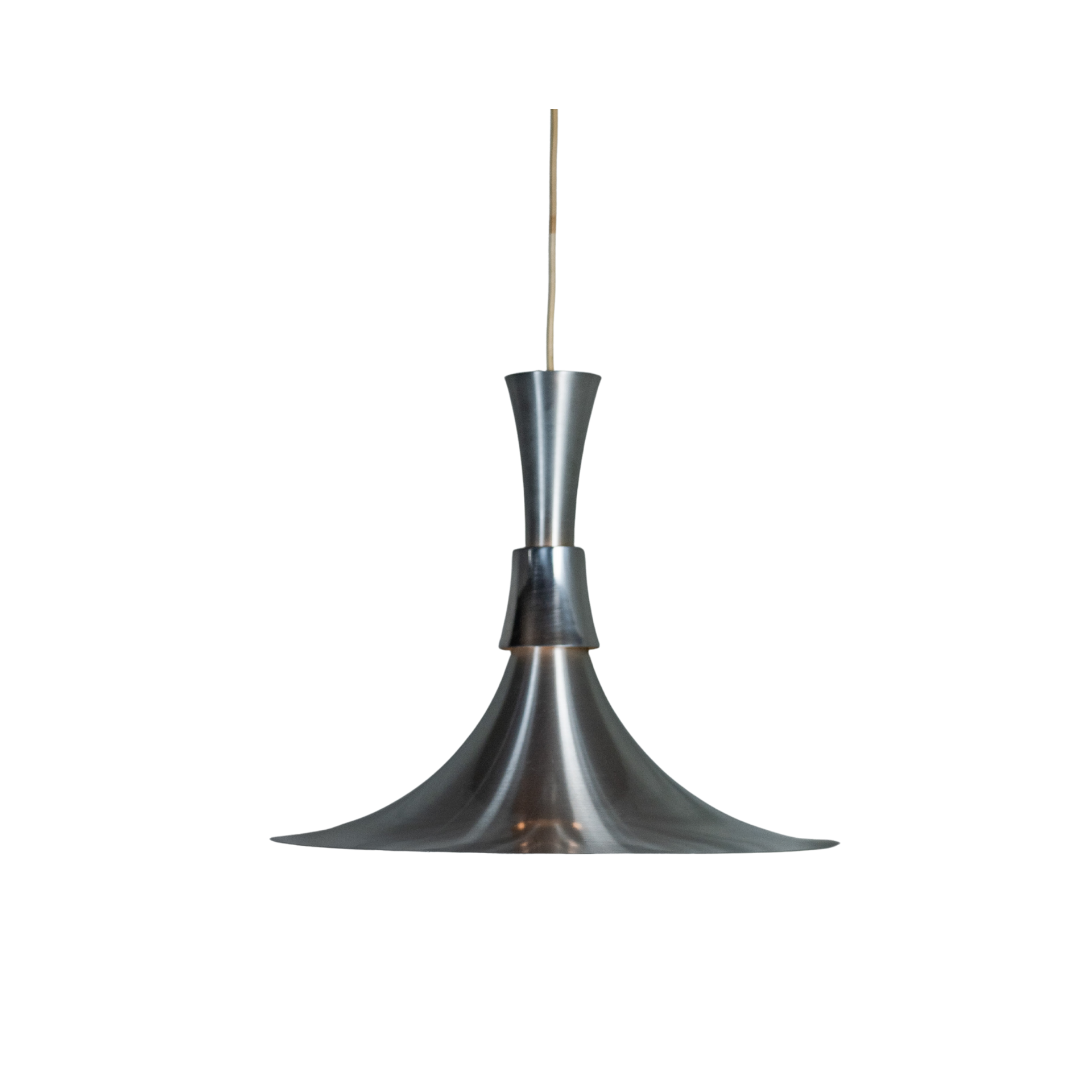 Suspension aluminium par Ben Nordsted pour Lyskaer Belysning, Danemark, 1970