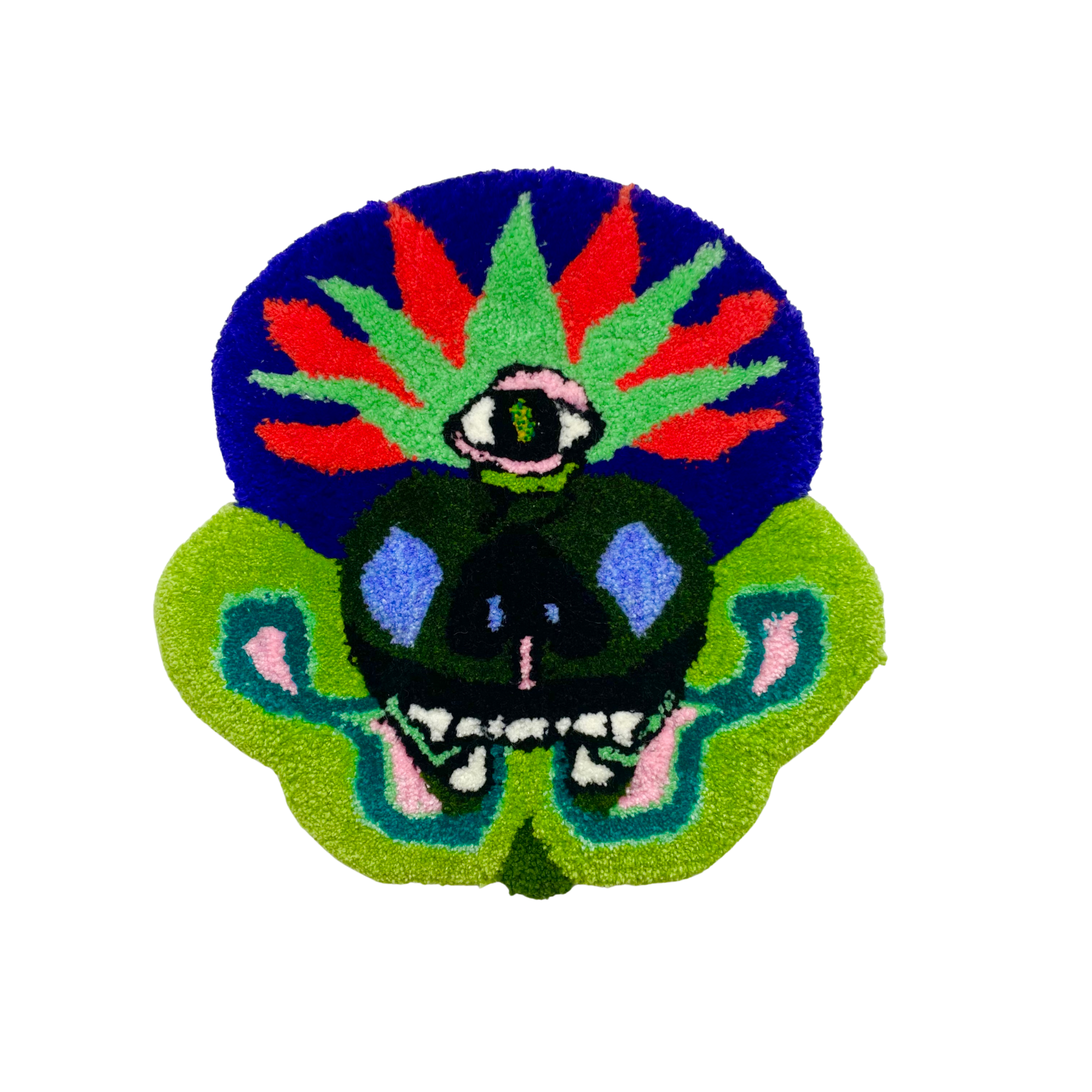 Compassion, Bleu Noiir, tufting, 2023