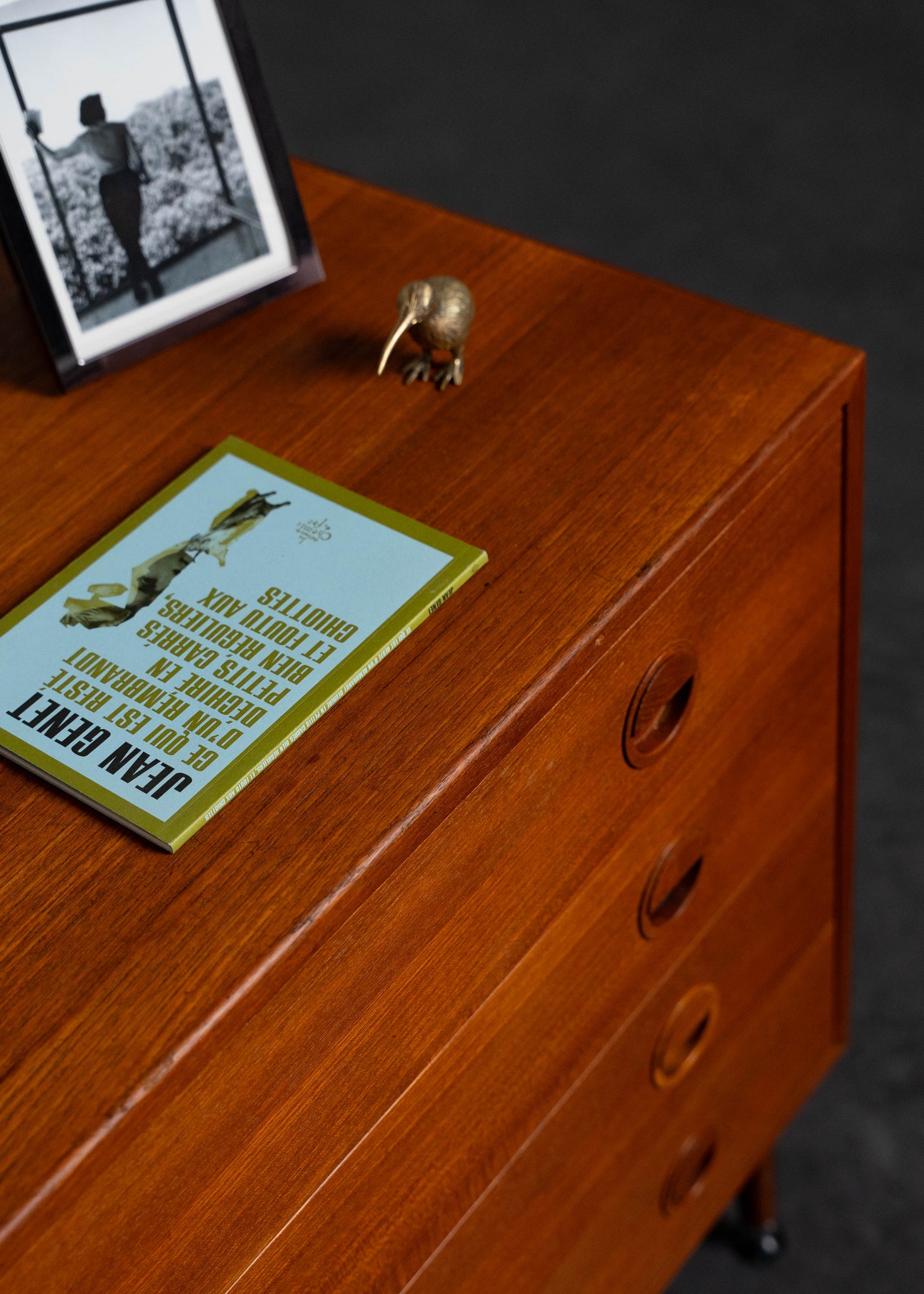 Commode en teck par Rud Thygesen et Johnny Sørensen pour HG Furniture, Danemark, 1960