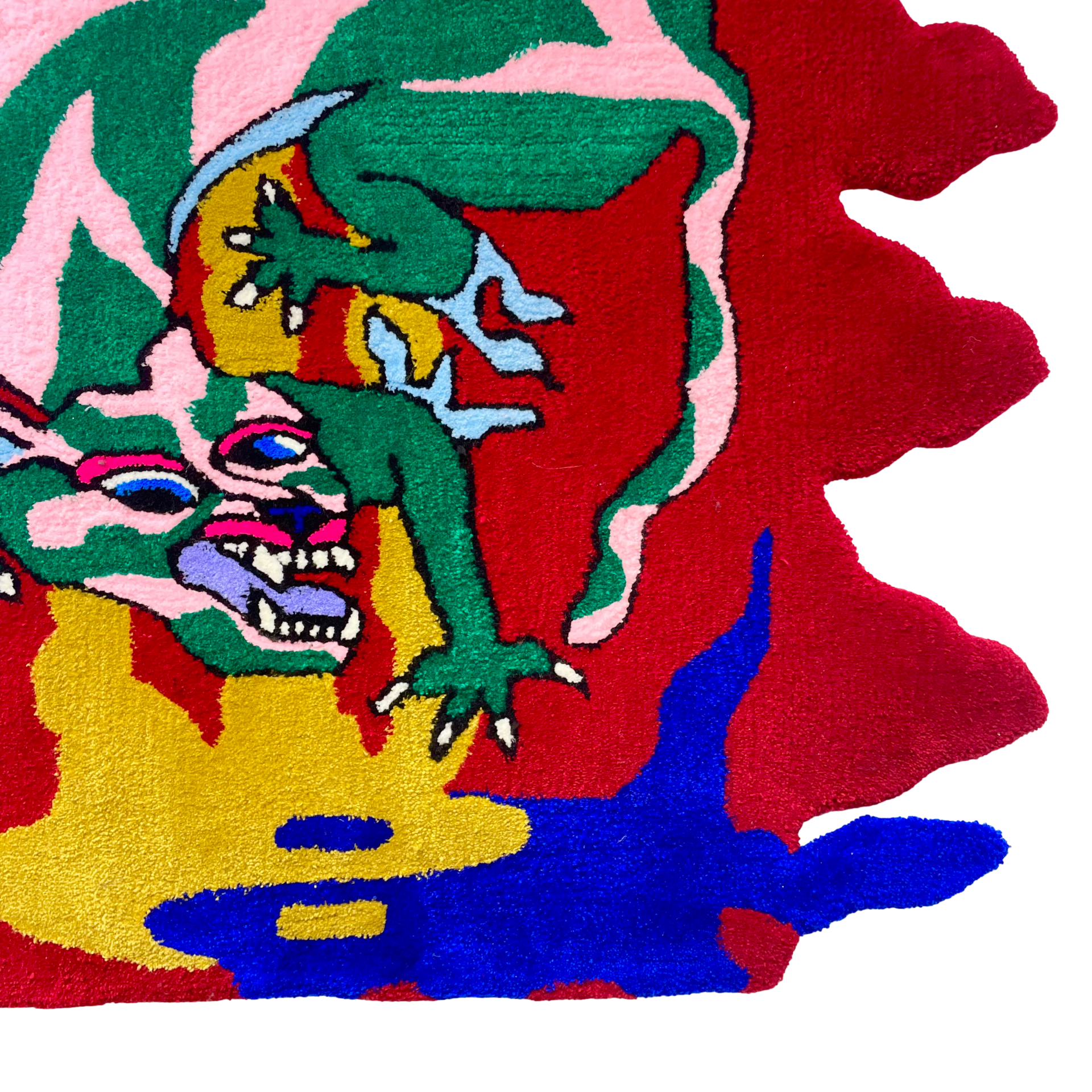 Le gardien, Bleu Noiir, tuftinf, 2023