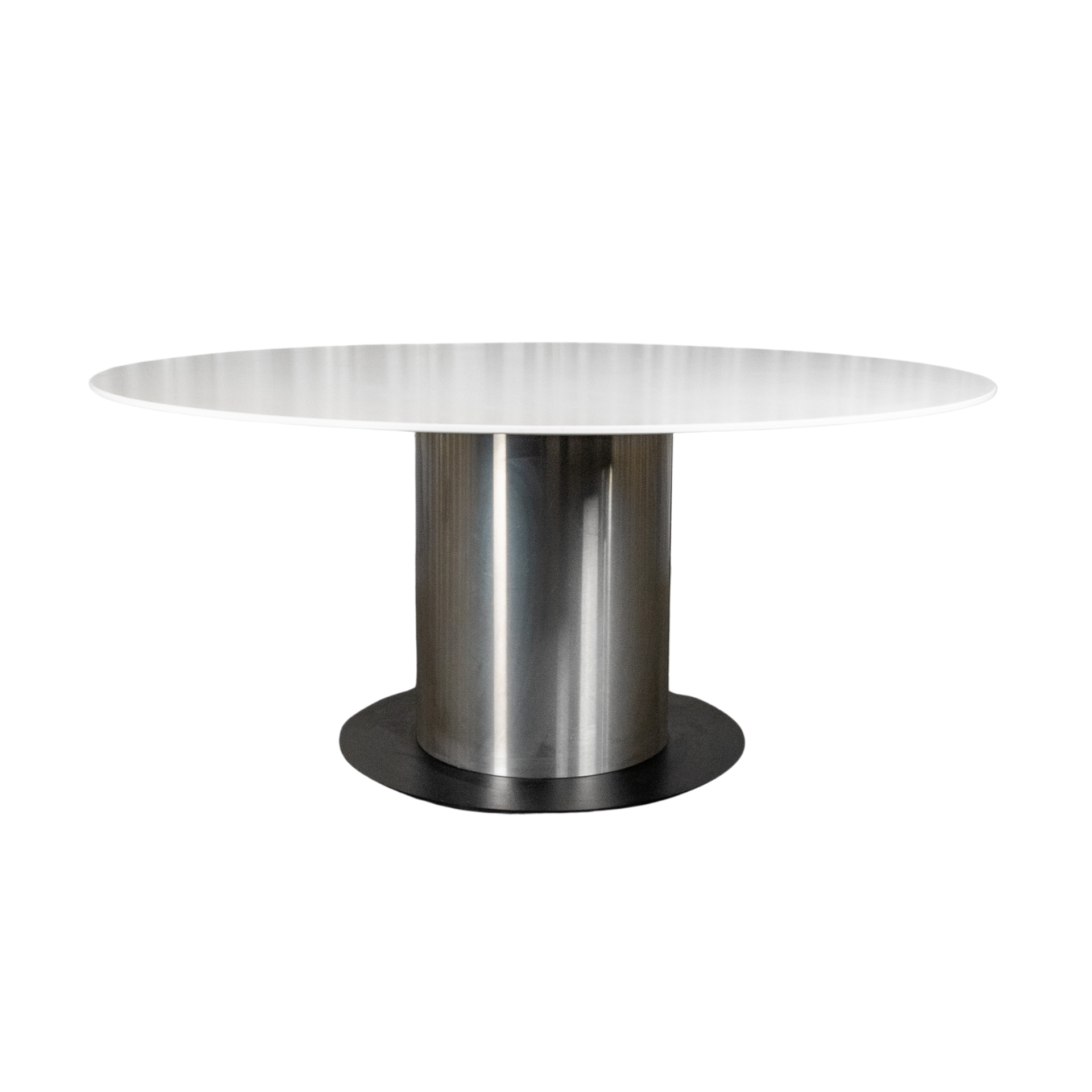 Table ronde à fut central