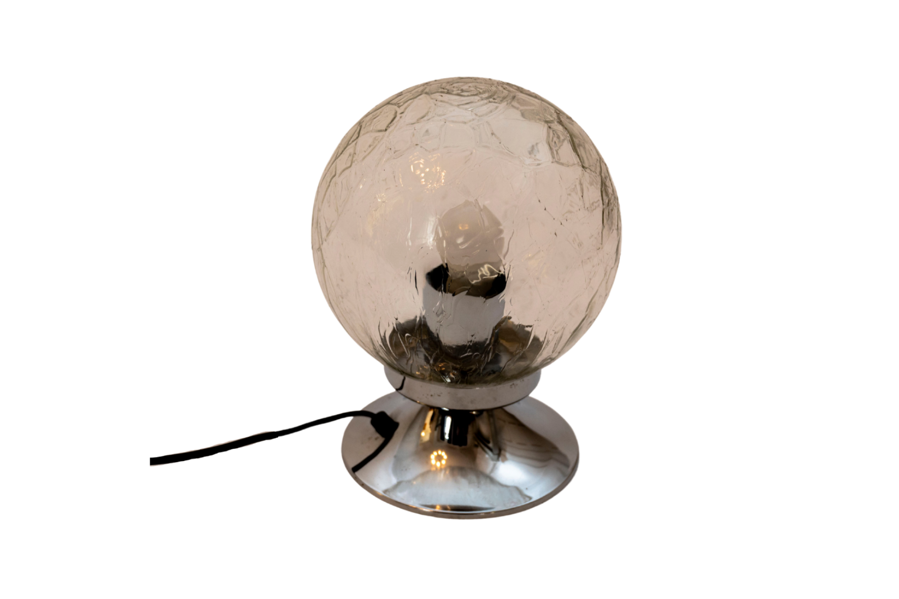 Lampe de table globe, circa 1970