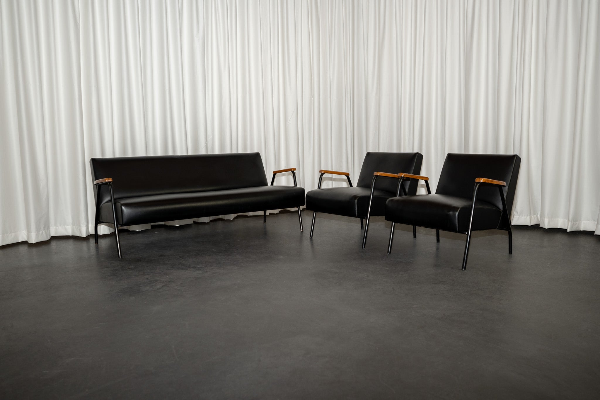 Ensemble de Salon Rio par Pierre Guariche pour Meurop, 1960