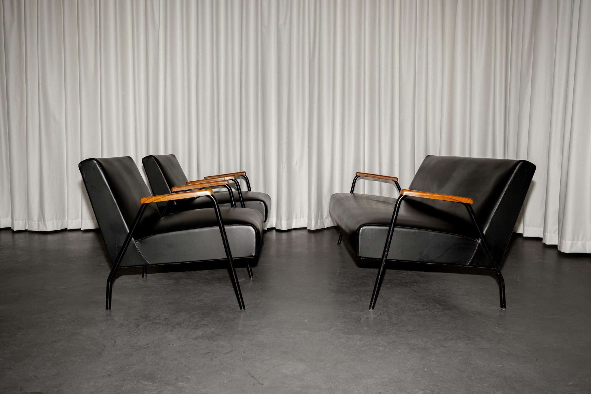 Ensemble de Salon Rio par Pierre Guariche pour Meurop, 1960