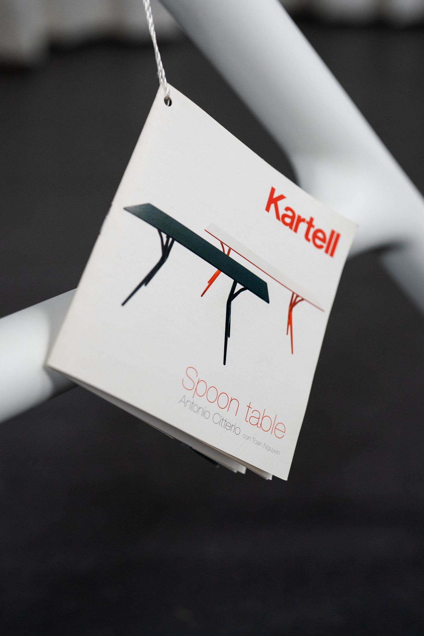 Spoon Table Table de bureau par Antonio Citterio pour Kartell