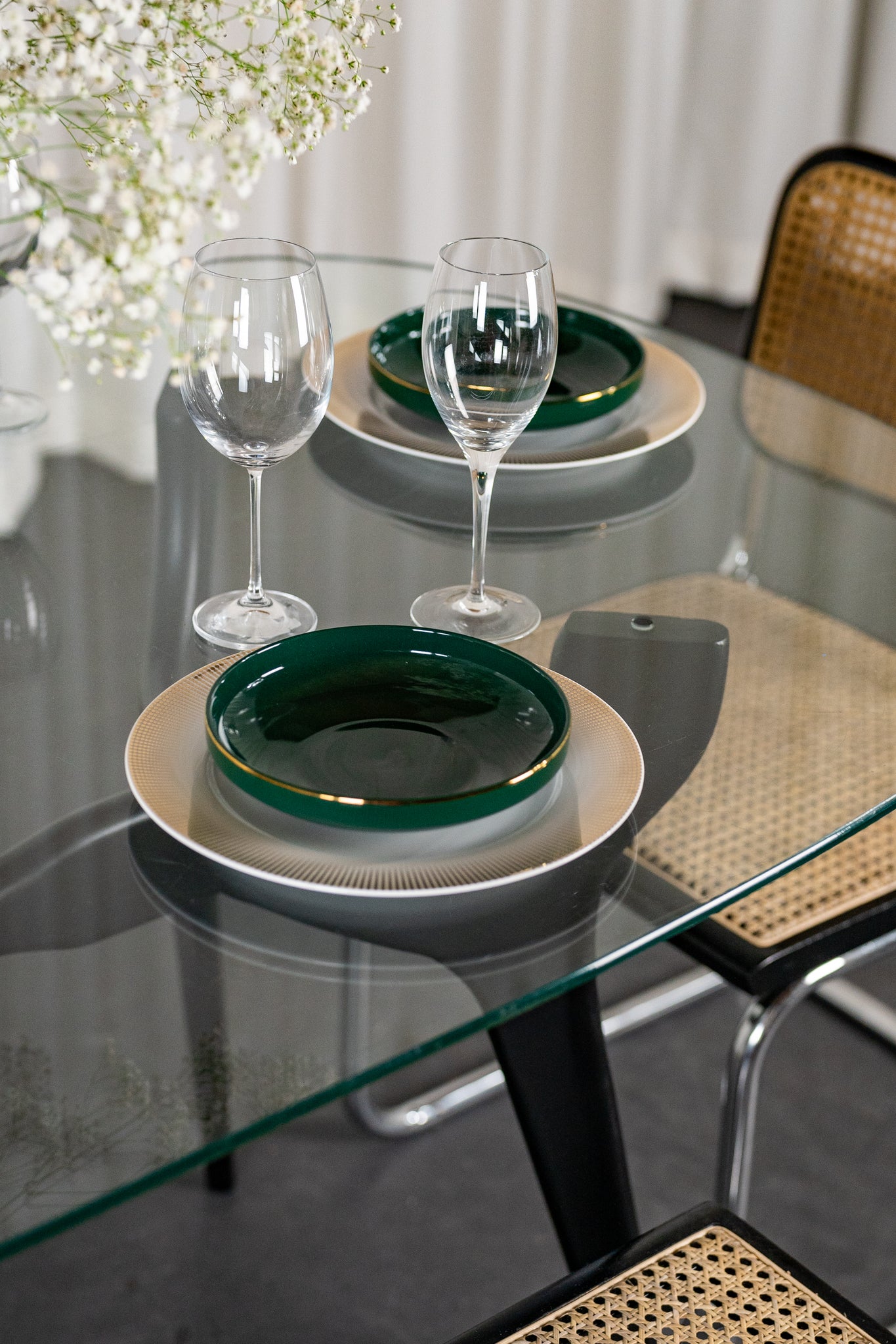 Table de salle à manger moderniste, Italie, 1950