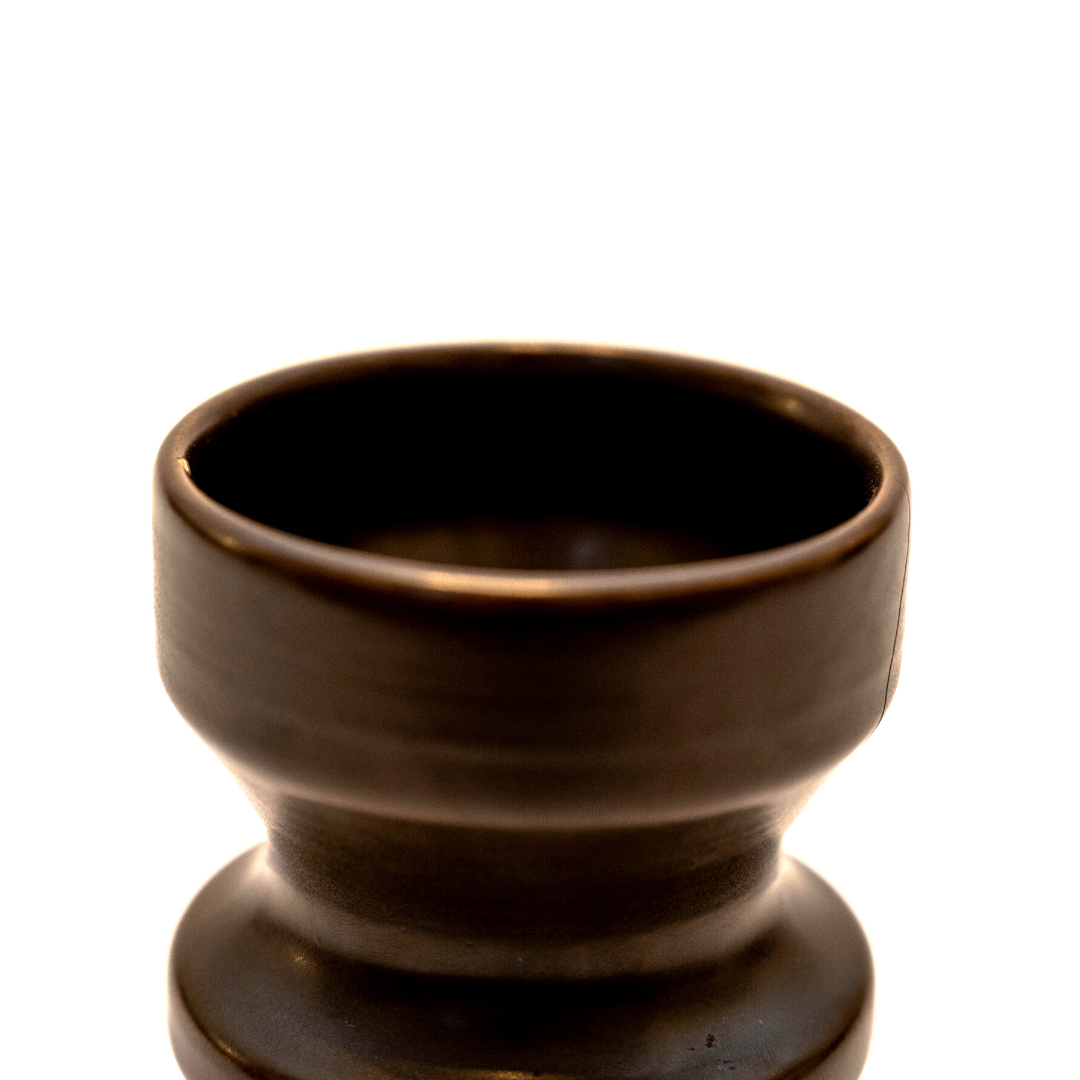 Vase Space Age brun