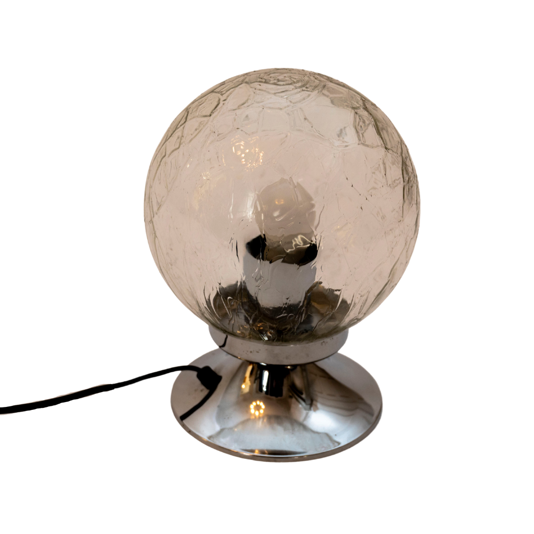 Lampe de table globe, circa 1970