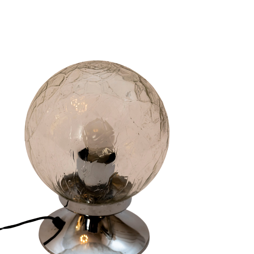 Lampe de table globe, circa 1970