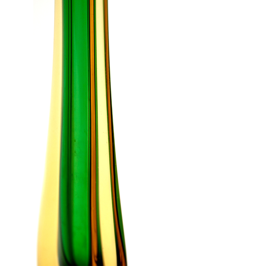 Soliflore en verre de Murano par Flavio Poli, Italie, 1970