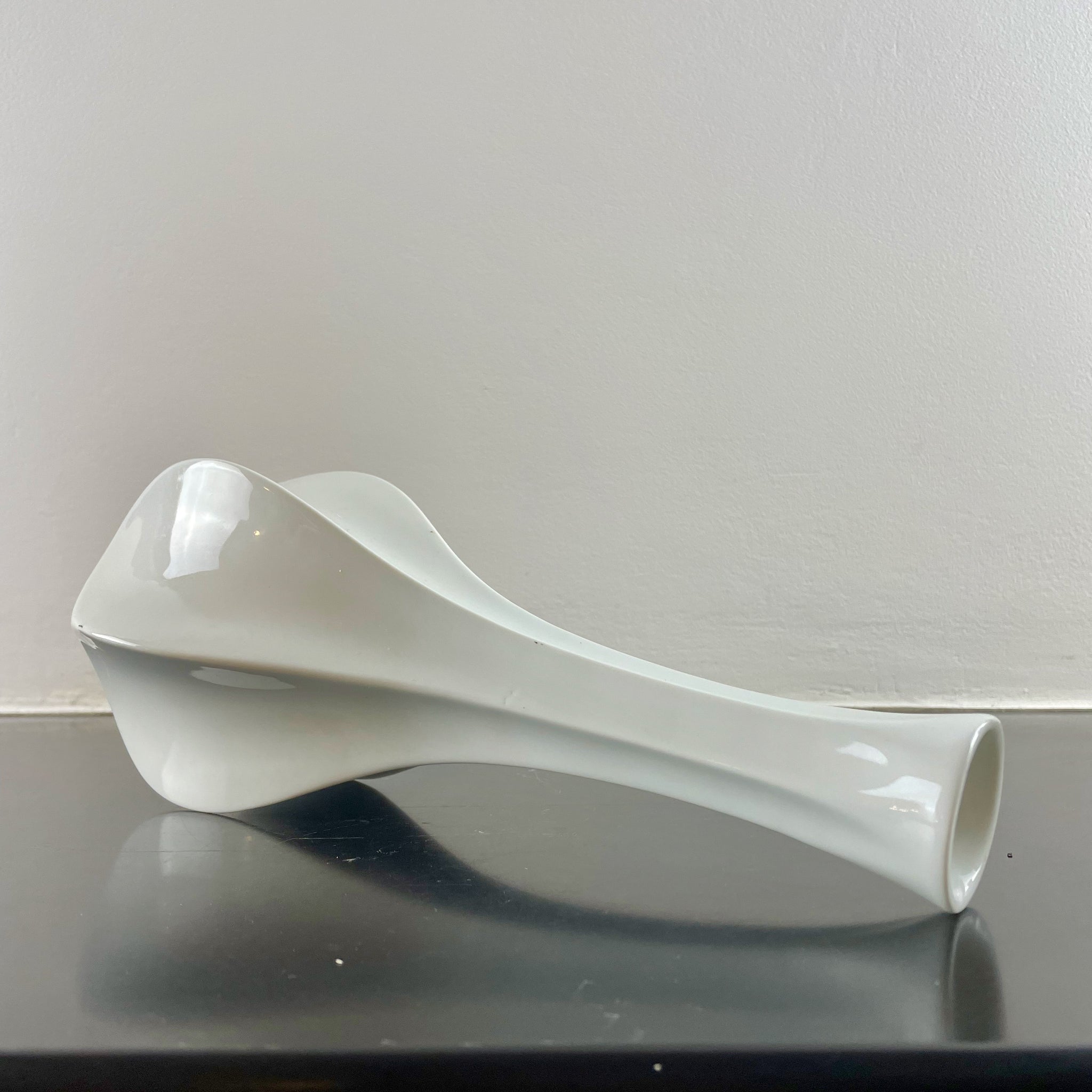 Vase en forme de goutte Gerold Porzellan, Bavaria, West Germany