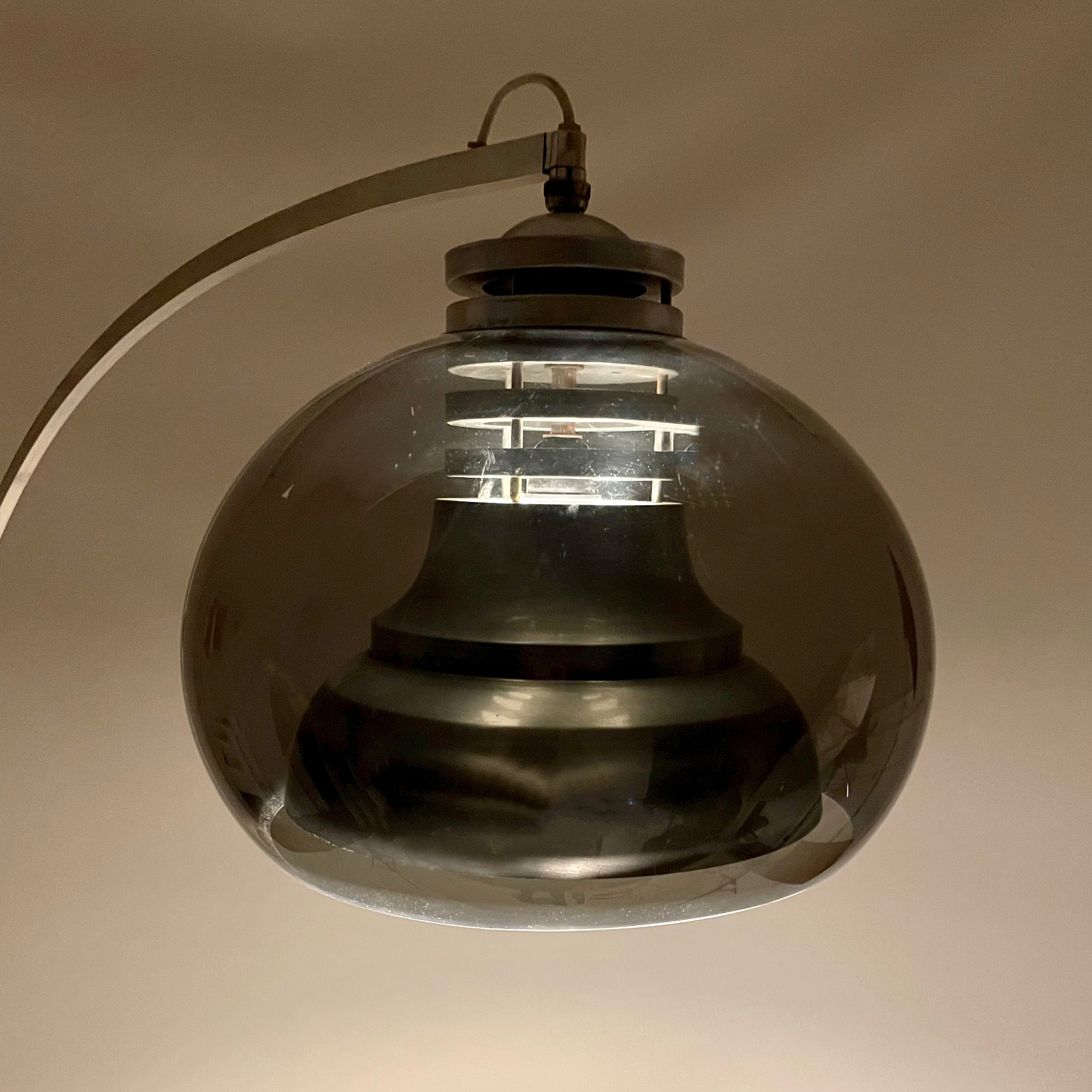 Lampadaire Arc, italie, 1970