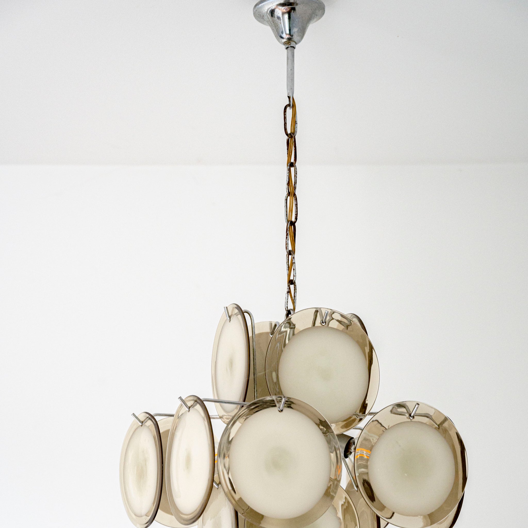 Suspension Disc par Gino Vistosi pour Vistosi, circa 1960